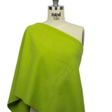 Wool and Cashmere Coating Made in Italy - Lime - Alberini Collection