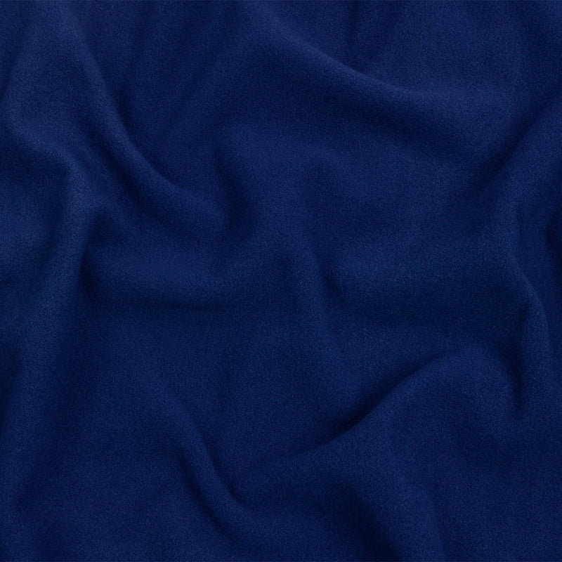 Wool and Cashmere Coating Made in Italy - Cobalt Blue - Alberini Collection