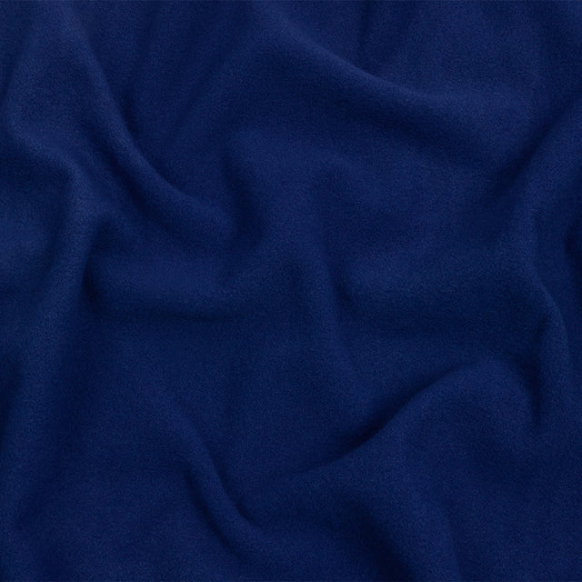 Wool and Cashmere Coating Made in Italy - Cobalt Blue - Alberini Collection