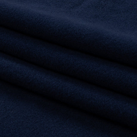 Wool and Cashmere Coating Made in Italy - Navy - Alberini Collection