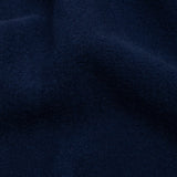 Wool and Cashmere Coating Made in Italy - Navy - Alberini Collection