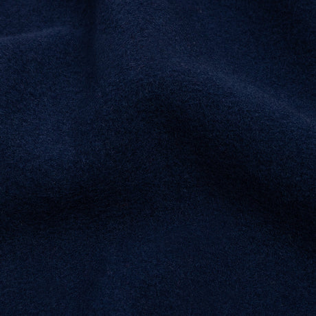 Wool and Cashmere Coating Made in Italy - Navy - Alberini Collection