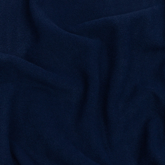 Wool and Cashmere Coating Made in Italy - Navy - Alberini Collection