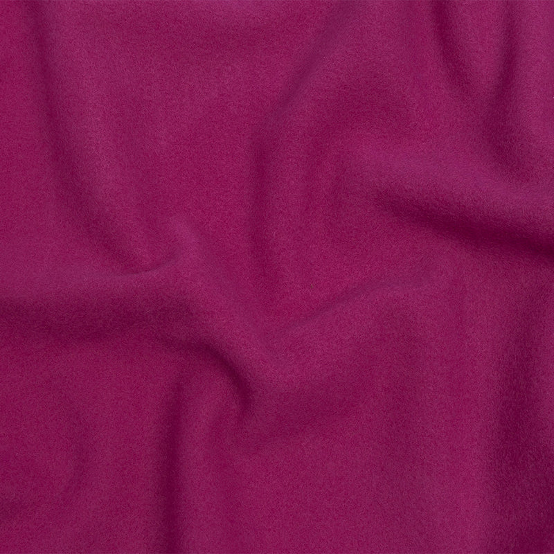 Wool and Cashmere Coating Made in Italy - Rose Violet - Alberini Collection