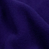 Wool and Cashmere Coating Made in Italy - Blue Violet - Alberini Collection