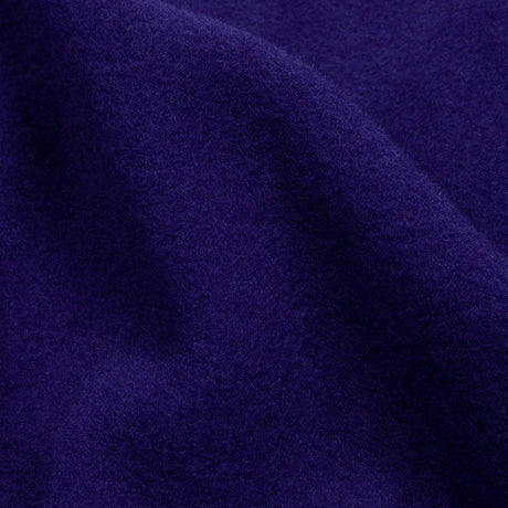 Wool and Cashmere Coating Made in Italy - Blue Violet - Alberini Collection