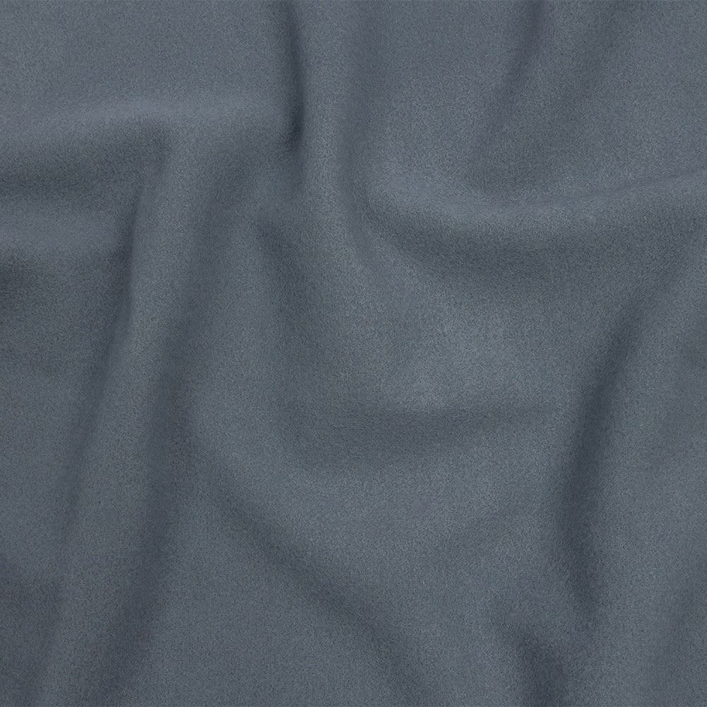 Wool and Cashmere Coating Made in Italy - Stone Gray - Alberini Collection
