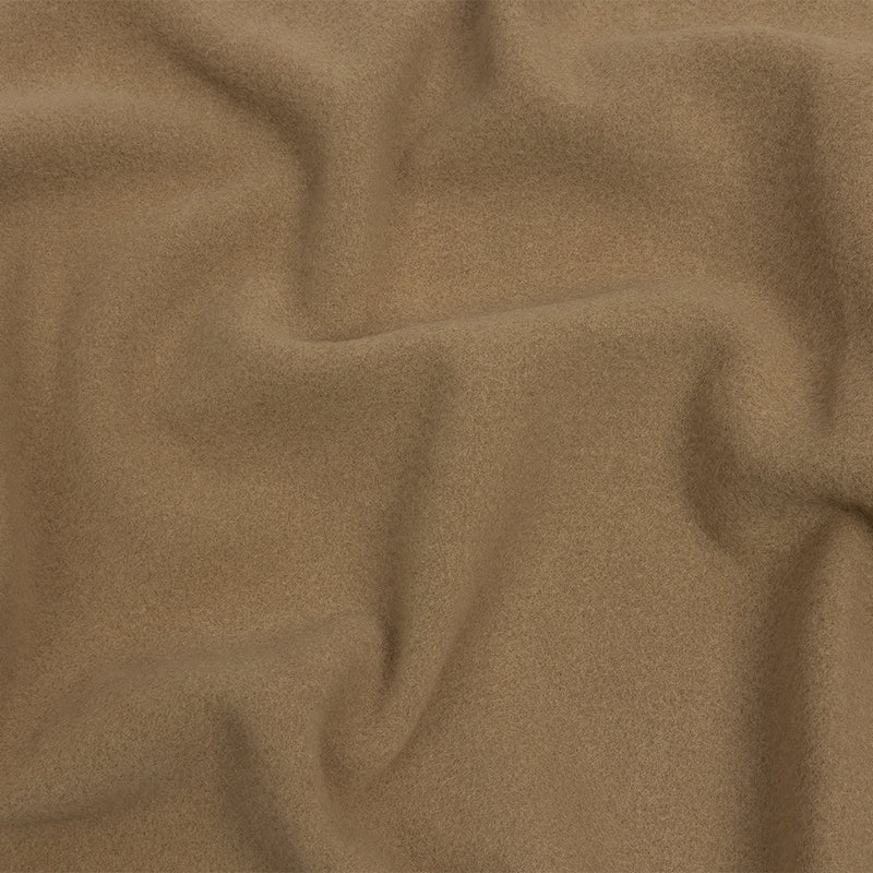 Wool and Cashmere Coating Made in Italy - Camel - Alberini Collection