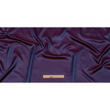 Wine and Blue Bi-Color Polkadots Jacquard Lining