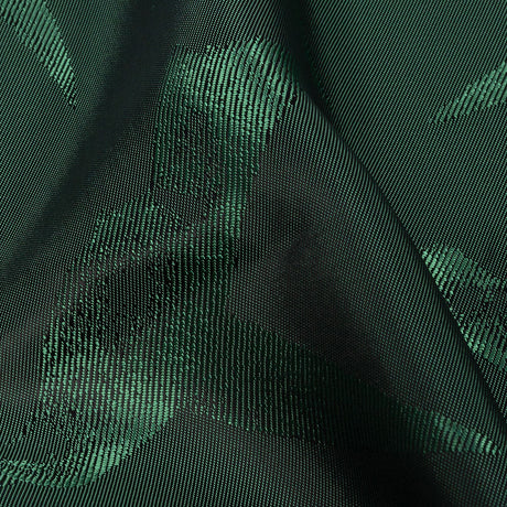 Hummingbirds Jacquard Lining - Hunter Green Tonal