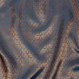 Geometric Jacquard Lining - Blue and Beige Bi-Color