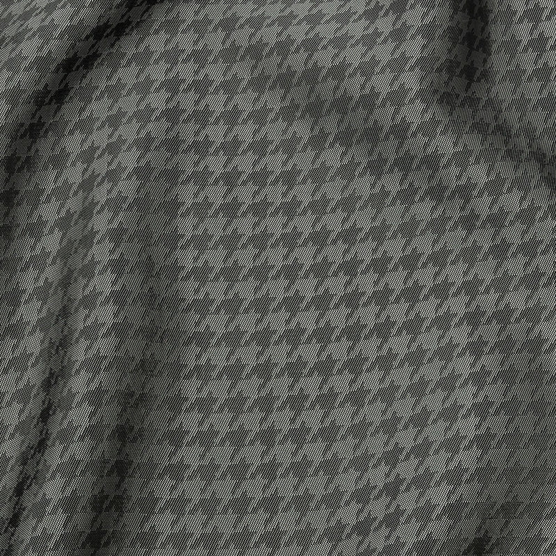 Houndstooth Jacquard Lining - Gray and Charcoal Bi-Color