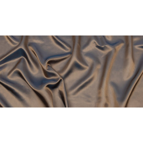 Iridescent Twill Lining - Blue and Beige