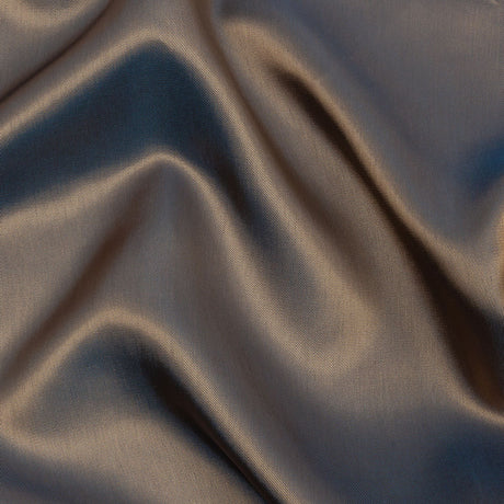 Iridescent Twill Lining - Blue and Beige