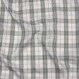 White, Black and Red Plaid Lining