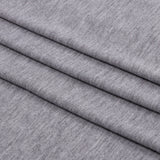 Heathered Gray Stretch Rayon Jersey
