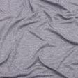 Heathered Gray Stretch Rayon Jersey