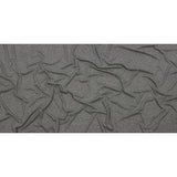 Heathered Gray Stretch Rayon 2x2 Rib Knit