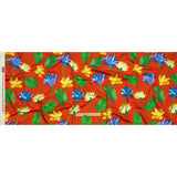 Mood Exclusive Red Highrise Blooms Stretch Cotton Sateen