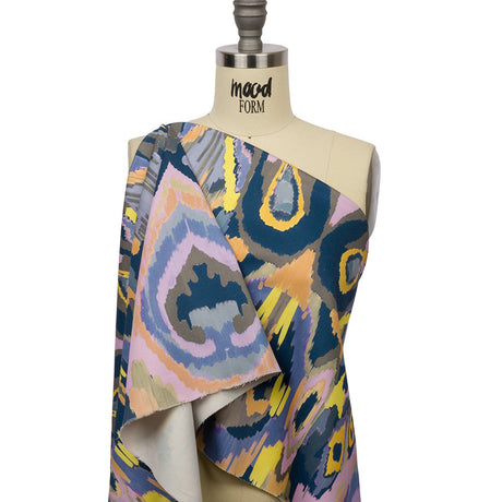 Mood Exclusive Blue Life Outside Stretch Cotton Sateen