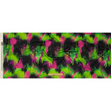 Mood Exclusive Green Street Art Splash Stretch Cotton Sateen