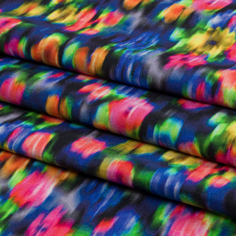 Mood Exclusive Small Neon Tears Stretch Cotton Sateen