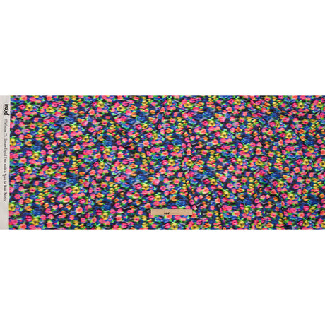 Mood Exclusive Small Neon Tears Stretch Cotton Sateen