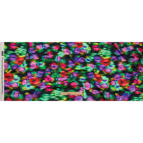 Mood Exclusive Large Neon Tears Stretch Cotton Sateen