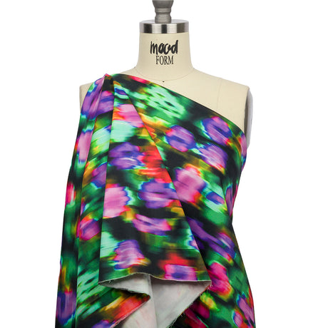 Mood Exclusive Large Neon Tears Stretch Cotton Sateen