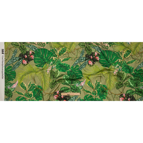 Mood Exclusive Be Leaf in Me Stretch Cotton Sateen
