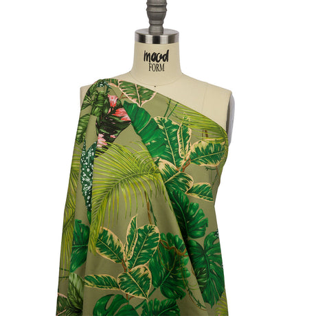 Mood Exclusive Be Leaf in Me Stretch Cotton Sateen