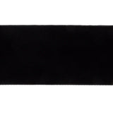 Japanese Black Rayon Velvet Ribbon - 1.5"