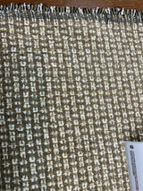 Rizzio Sand Chenille Fabric - Sand Bronze Beige Antique Gold, 54" Width (1 Yard)