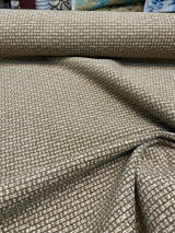 Rizzio Sand Chenille Fabric - Sand Bronze Beige Antique Gold, 54" Width (1 Yard)