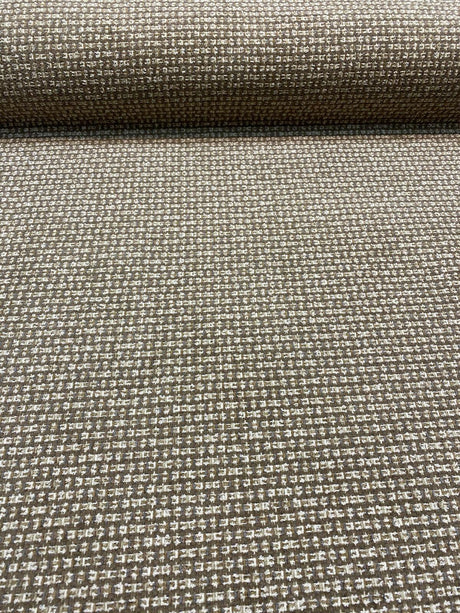 Rizzio Sand Chenille Fabric - Sand Bronze Beige Antique Gold, 54" Width (1 Yard)