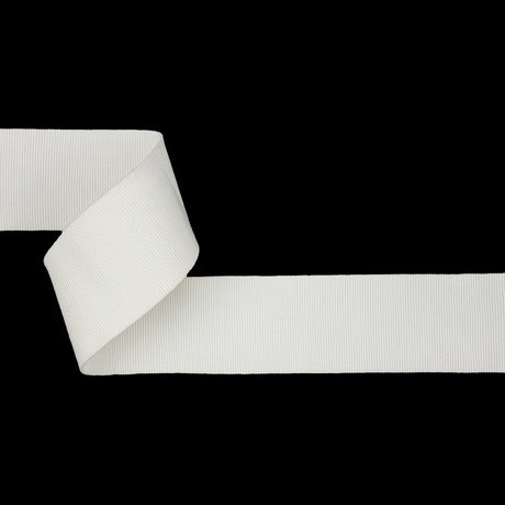 Ivory Stretch Grosgrain Trim - 1.625"