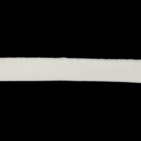 Eggnog Silk Blend Double Faced Duchess Satin Bias Tape - 10mm