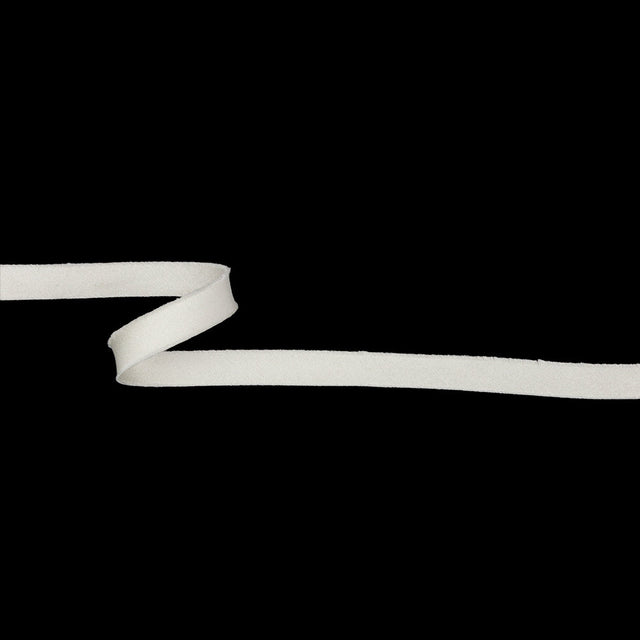 Eggnog Silk Blend Double Faced Duchess Satin Bias Tape - 10mm