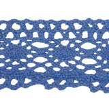 Sky Blue Classic Crochet Lace Trim - 2"