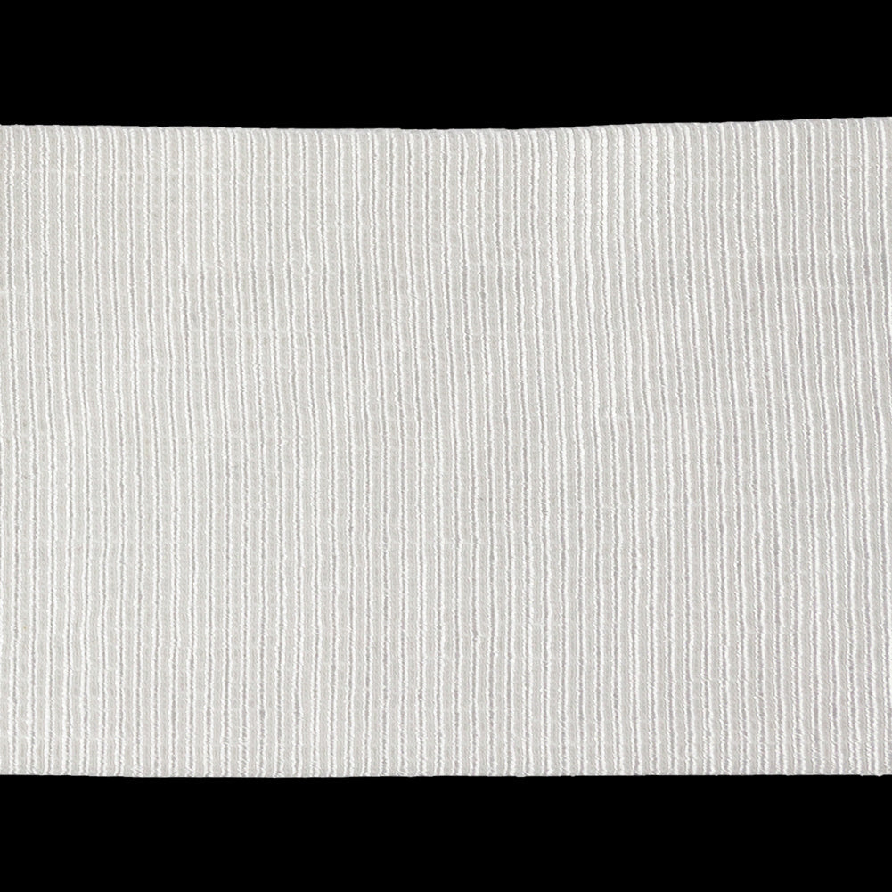 White Heavy Stretch Grosgrain Trim - 2"