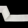 White Heavy Stretch Grosgrain Trim - 2"