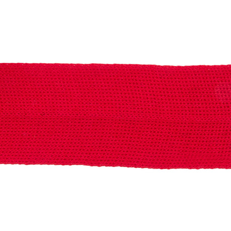 Red Cotton Knit Foldover Trim - 1.25"