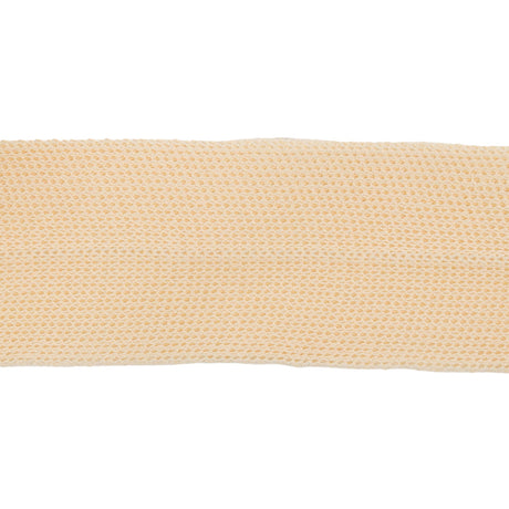 Beige Cotton Knit Foldover Trim - 1.25"