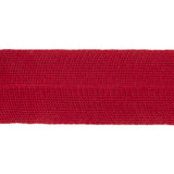 Carmine Cotton Knit Foldover Trim - 1.25"