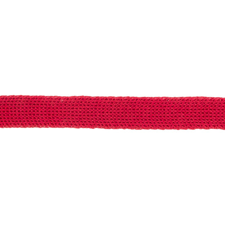 Carmine Cotton Knit Trim Tape - 0.375"