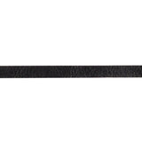 Caviar Textured Faux Leather Tape Trim with Knit Back - 0.25"