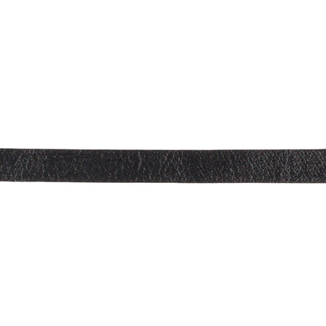 Black Textured Double Faced Faux Leather Tape Trim - 0.25"