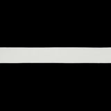 Snow White Textured Double Faced Faux Leather Tape Trim - 0.375"