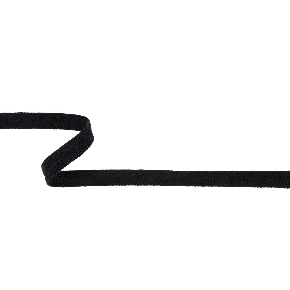 Black Wool Twill Tape - 0.5"