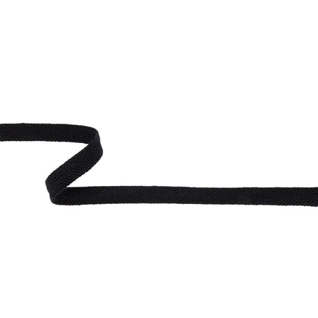 Black Wool Twill Tape - 0.5"